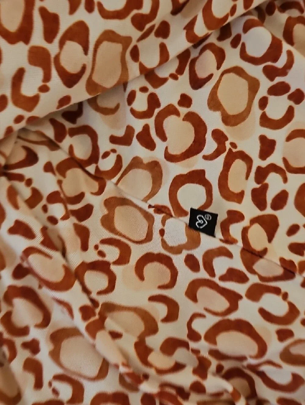 Little Sleepies Leopard Print Bamboo Crib Sheet